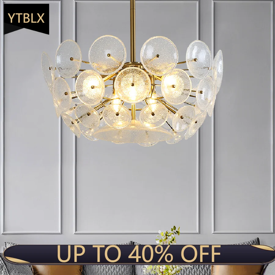 Modern Bubble Glass Flying Saucer Chandelier Living Room Dining Hall Bedroom Round Gold Main Hanging Lamp Kitchen Island Light
Modern Bubble Glass Flying Saucer Chandelier Living Room Dining Hall Bedroom Round Gold Main Hanging Lamp Kitchen Island Light