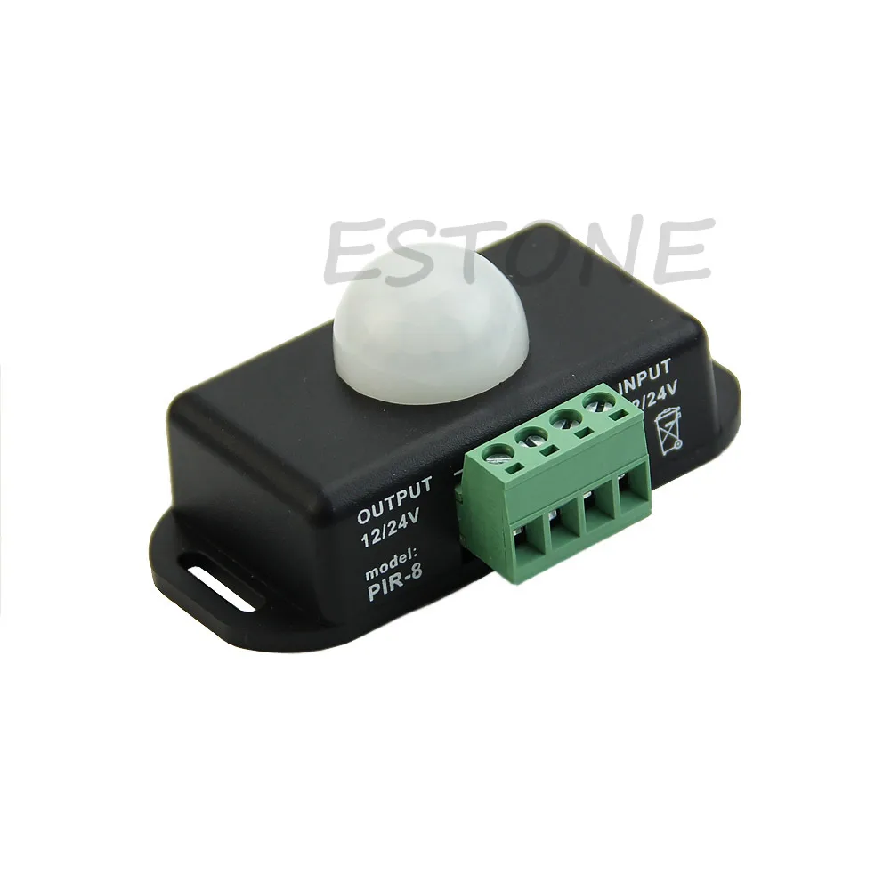 Automatique DC 12V-24V Infrarouge PIR Motion Sensor Switch Pour la lumière LED 85DF
Automatique DC 12V-24V Infrarouge PIR Motion Sensor Switch Pour la lumière LED 85DF