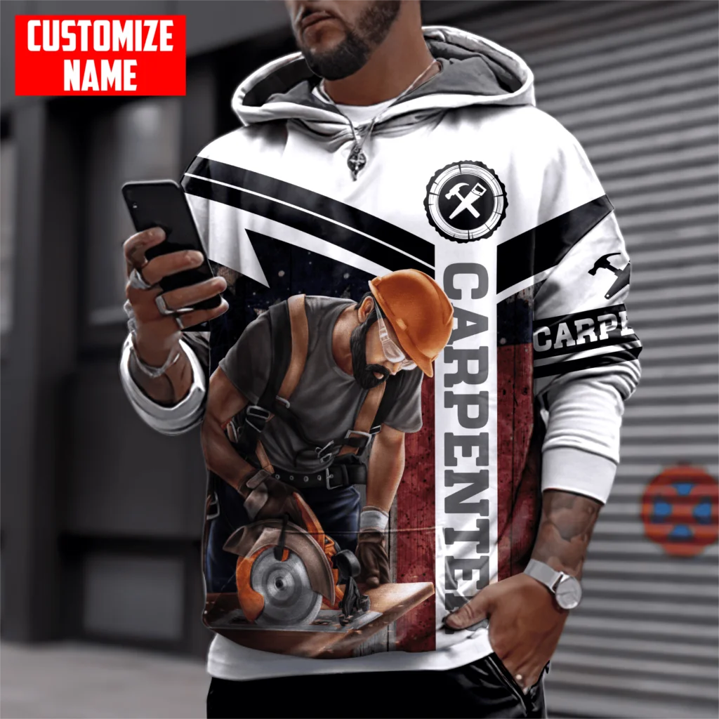 Autumn and Winter Woodworking 3D Print 2022 Street Men's Casual Hoodie Zipper Hooded Sweatshirt/Women's Yuansu Street Style 02 
Autumn and Winter Woodworking 3D Print 2022 Street Men's Casual Hoodie Zipper Hooded Sweatshirt/Women's Yuansu Street Style 02