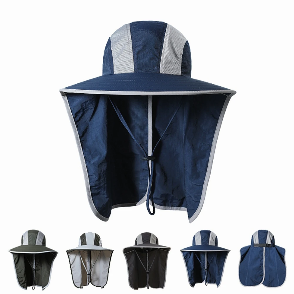 Summer Sun Hats UV Protection Fishing Hunting Outdoor Wide Brim Cap Men Hiking Camping Visor Hat Removable Shade Hat
Summer Sun Hats UV Protection Fishing Hunting Outdoor Wide Brim Cap Men Hiking Camping Visor Hat Removable Shade Hat