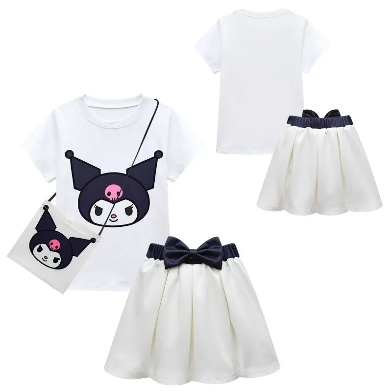 Комплект детской одежды Hello Kitty Kuromi My Melody Cinnamoroll, детский костюм для косплея, мультяшный персонаж, топ для девочек, Женский комплект с сумкой
Комплект детской одежды Hello Kitty Kuromi My Melody Cinnamoroll, детский костюм для косплея, мультяшный персонаж, топ для девочек, Женский комплект с сумкой