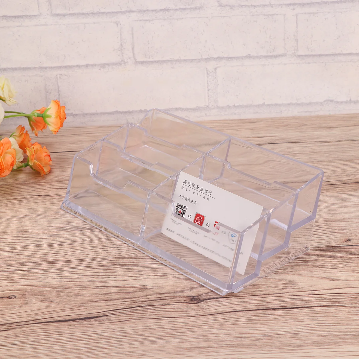 1PC Business Holder Practical Acrylic Creative Transparent Desktop Holder Display Stand Organizer for School
1PC Business Holder Practical Acrylic Creative Transparent Desktop Holder Display Stand Organizer for School