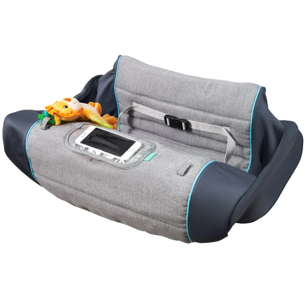 Munchkin Brica GoShop Baby Shopping Cart Cover with Stretch-to-Fit Fabric and Includes a Secure Universal Locking System, Gray
Munchkin Brica GoShop Baby Shopping Cart Cover with Stretch-to-Fit Fabric and Includes a Secure Universal Locking System, Gray