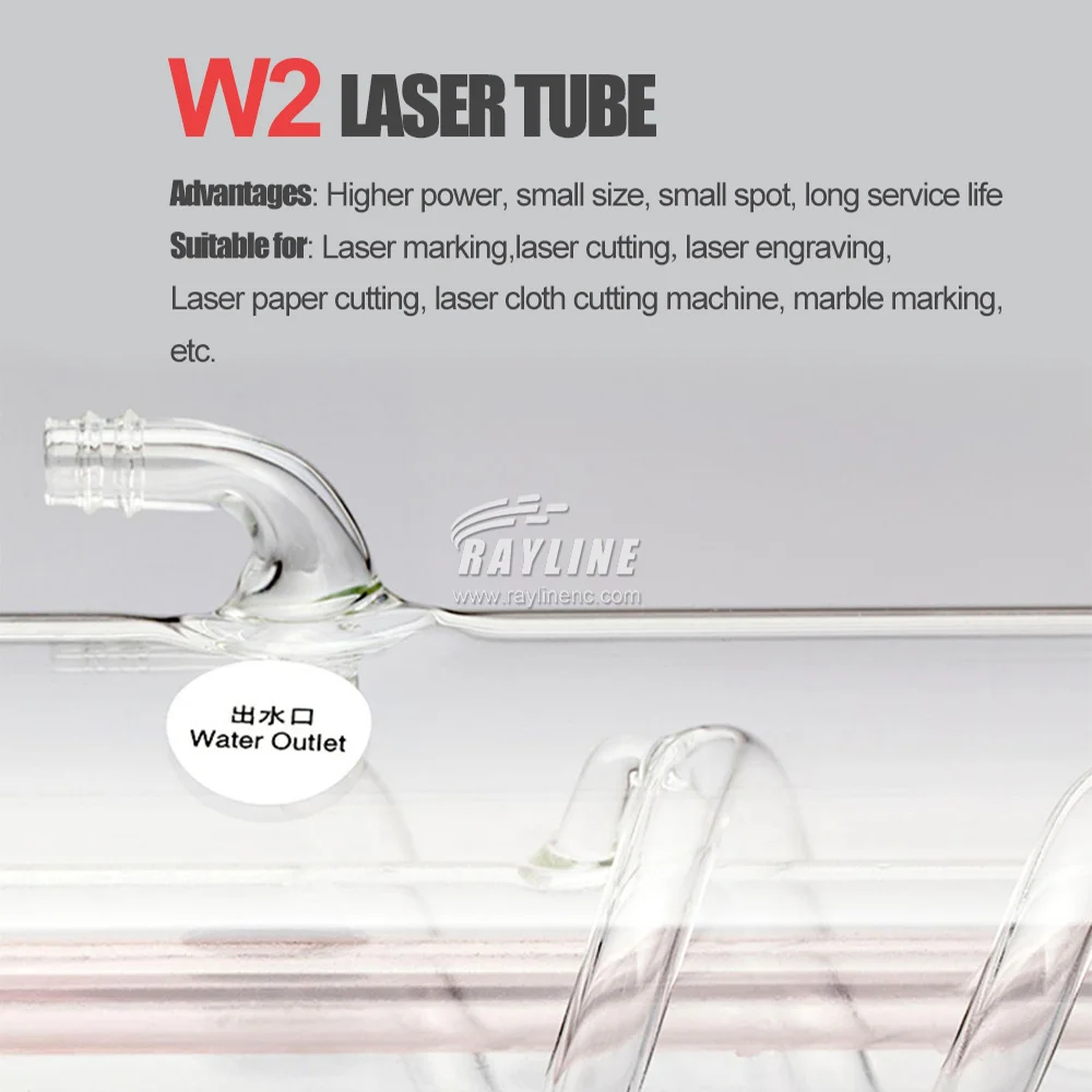 Reci T Series 75W 90W 100W 130W 160W CO2 Laser Tube T1 T2 T4 For CO2 Laser Cutting Machine
Reci T Series 75W 90W 100W 130W 160W CO2 Laser Tube T1 T2 T4 For CO2 Laser Cutting Machine