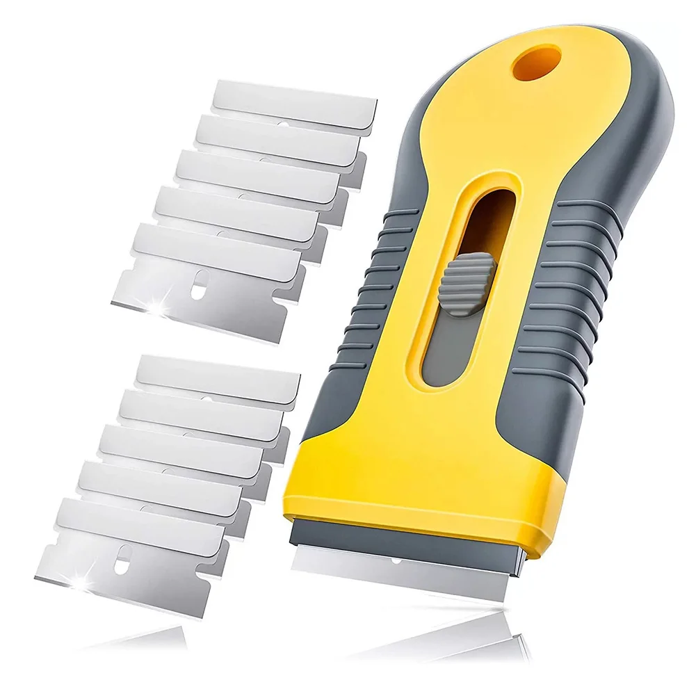 1 Set Razor Scraper Blade Plastic Handle Edged Sticker Removal Cleaning Tool Car Window Glass Viny Film Sticker Cleaning
1 Set Razor Scraper Blade Plastic Handle Edged Sticker Removal Cleaning Tool Car Window Glass Viny Film Sticker Cleaning