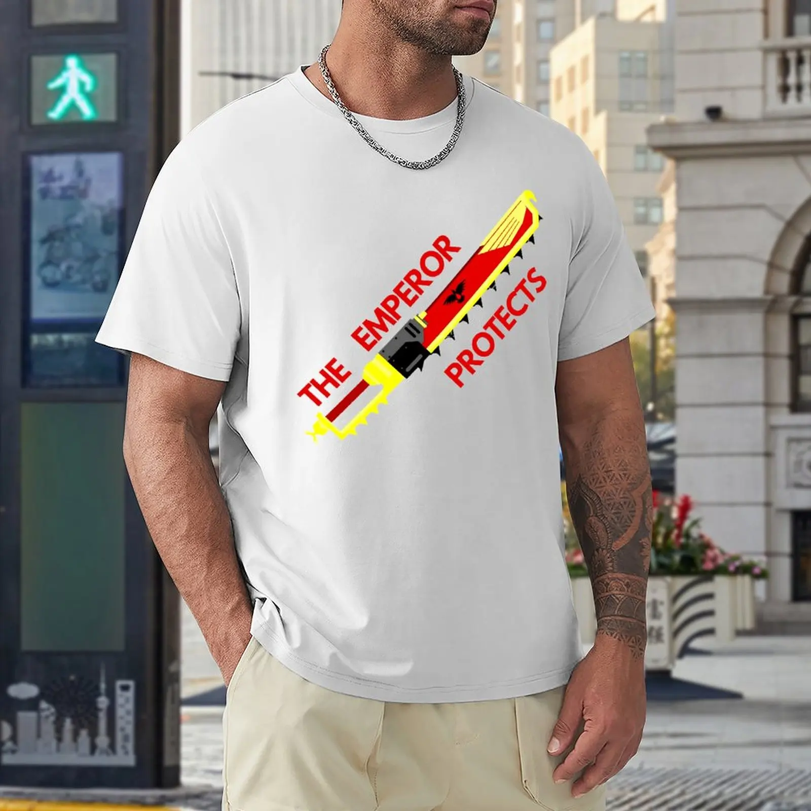 T-shirts The Emperor Protects Blood Ravens Casual Graphic Travel Eur Size top Quality
T-shirts The Emperor Protects Blood Ravens Casual Graphic Travel Eur Size top Quality