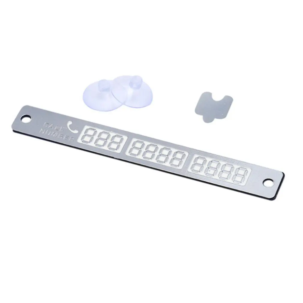 Car Styling Telephone Number Card Sticker 15*2cm Night Luminous Temporary Car Parking Card Plate Suckers Phone Number Card
Car Styling Telephone Number Card Sticker 15*2cm Night Luminous Temporary Car Parking Card Plate Suckers Phone Number Card