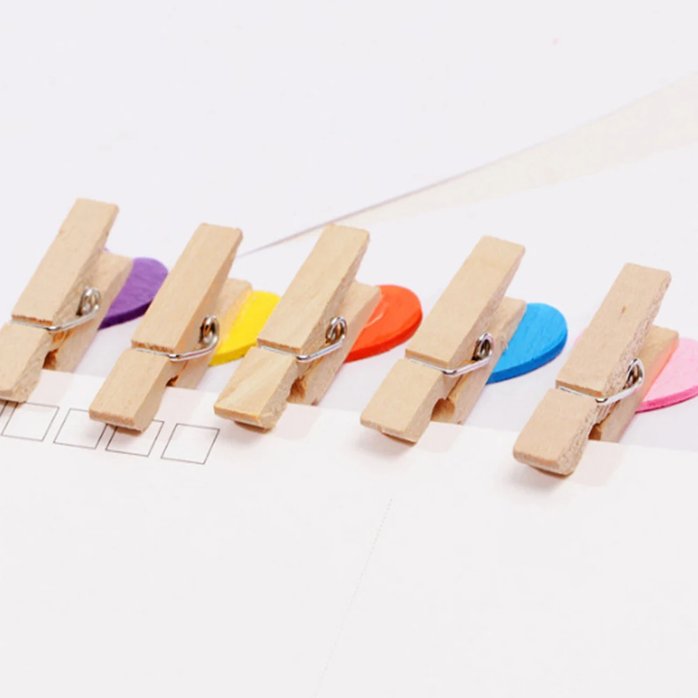 100Pcs Wooden Clips Love Heart DIY Photo Wall Clips Wedding Baby Shower Birthday Party Decoration Home Wall Kid Room Decor
100Pcs Wooden Clips Love Heart DIY Photo Wall Clips Wedding Baby Shower Birthday Party Decoration Home Wall Kid Room Decor