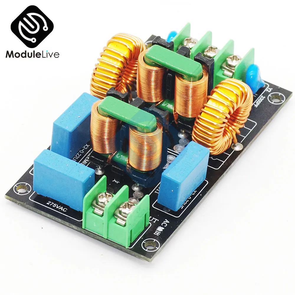 AC 110V 220V 4A 10A 20A 3-stage EMI EMC Power Filter Board EMI Filter FCC Electromagnetic Interference F HiFi Audio Amplifier
AC 110V 220V 4A 10A 20A 3-stage EMI EMC Power Filter Board EMI Filter FCC Electromagnetic Interference F HiFi Audio Amplifier