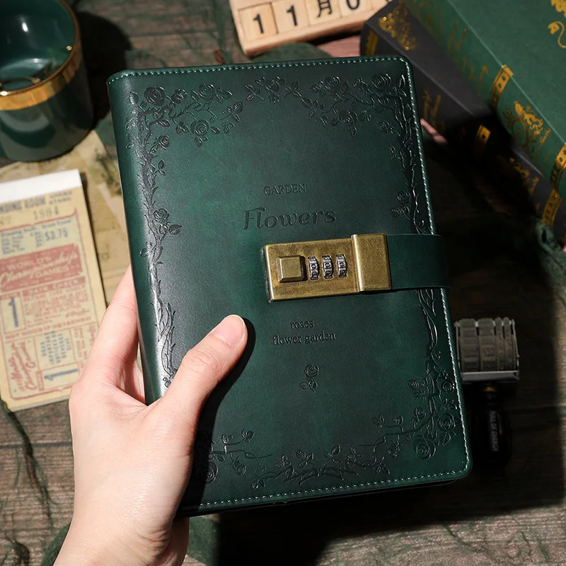 Password Lock Notebook Creative Stationery Pu Notepad Student Imitation Leather A6 Notebook Manual Sub Password Book Box
Password Lock Notebook Creative Stationery Pu Notepad Student Imitation Leather A6 Notebook Manual Sub Password Book Box