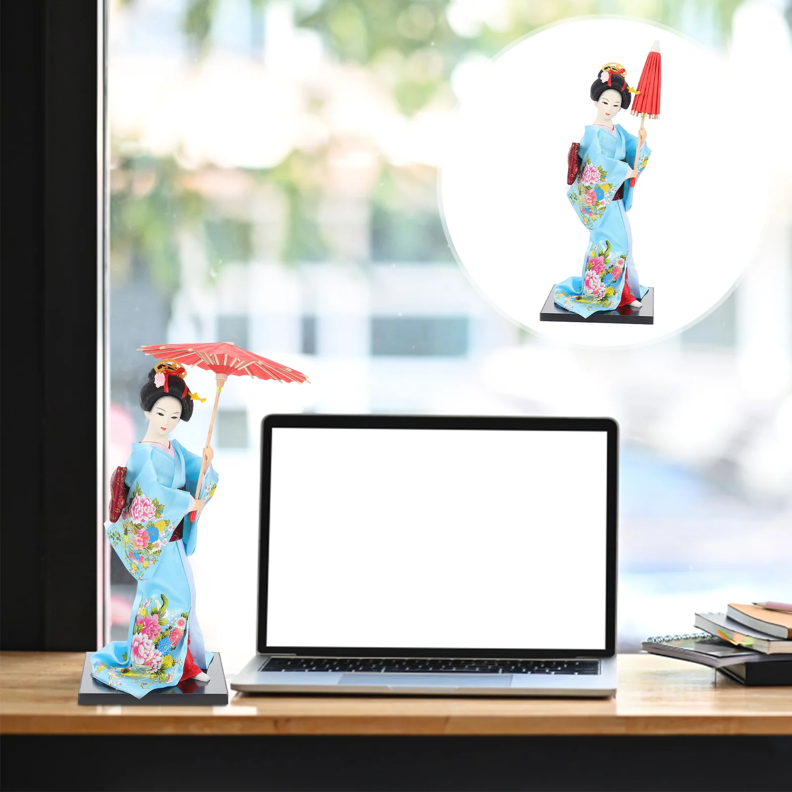 

Japanese Handmade Dolls Style Desktop Adornment Folk Crafts Teen Desktop Decor Home Delicate Kimono