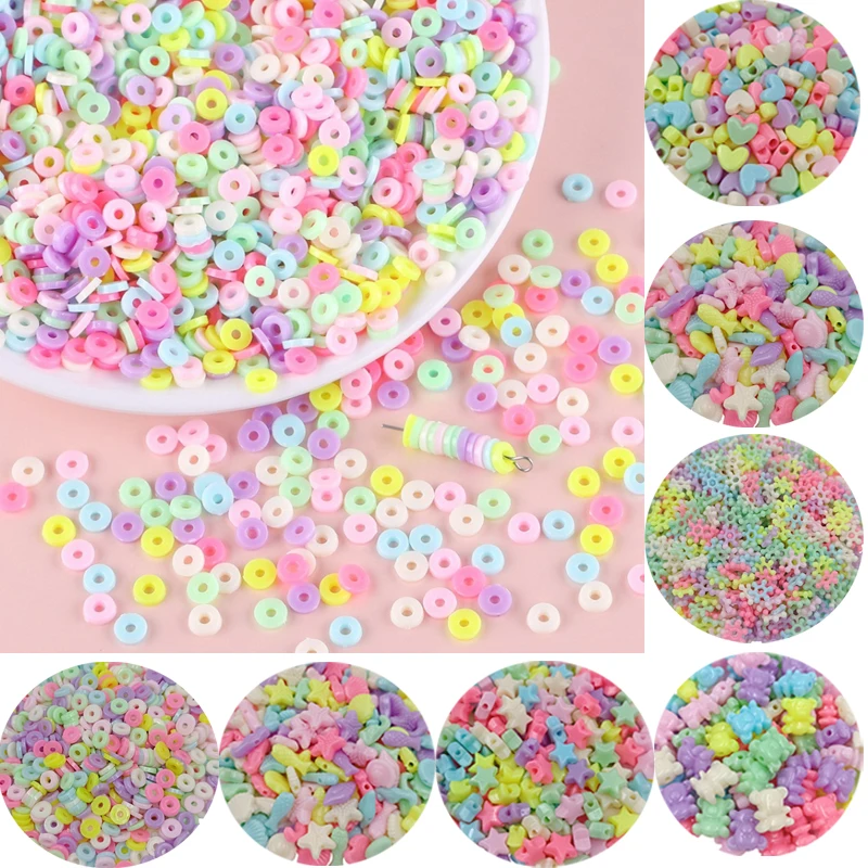 20/40/100Pcs Acrylic Beads Loose Spacer Beads Cartoon Bear star Candy Color Diy Bracelet Neacklace For Jewelry Making Unique
20/40/100Pcs Acrylic Beads Loose Spacer Beads Cartoon Bear star Candy Color Diy Bracelet Neacklace For Jewelry Making Unique