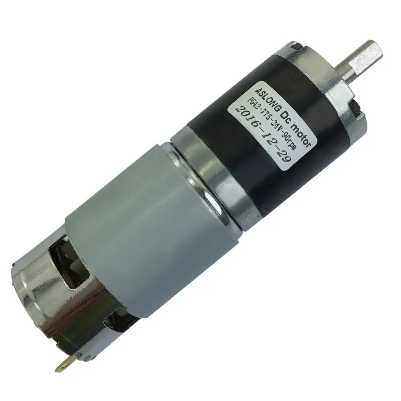 PG42-775 precision planetary gear motor 42 gearbox high torque reducer motor 24V 90rpm
PG42-775 precision planetary gear motor 42 gearbox high torque reducer motor 24V 90rpm