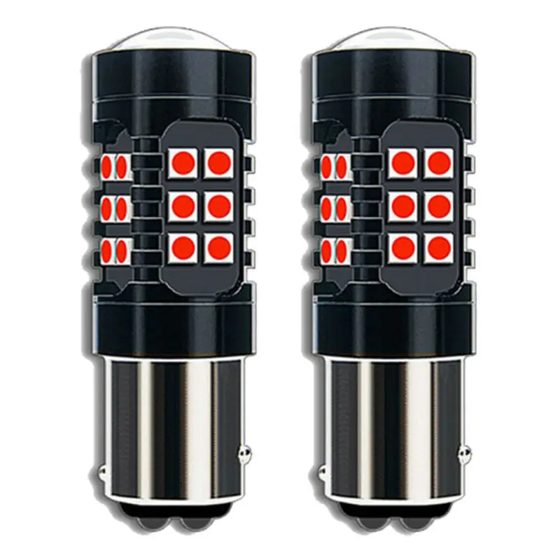 Car LED Strobe Taillight Brake Light Flashing 3 Times Stop 1157 Bulbs Red Replacement Tail Blinking Light Turn Signal Tail Lamp
Car LED Strobe Taillight Brake Light Flashing 3 Times Stop 1157 Bulbs Red Replacement Tail Blinking Light Turn Signal Tail Lamp