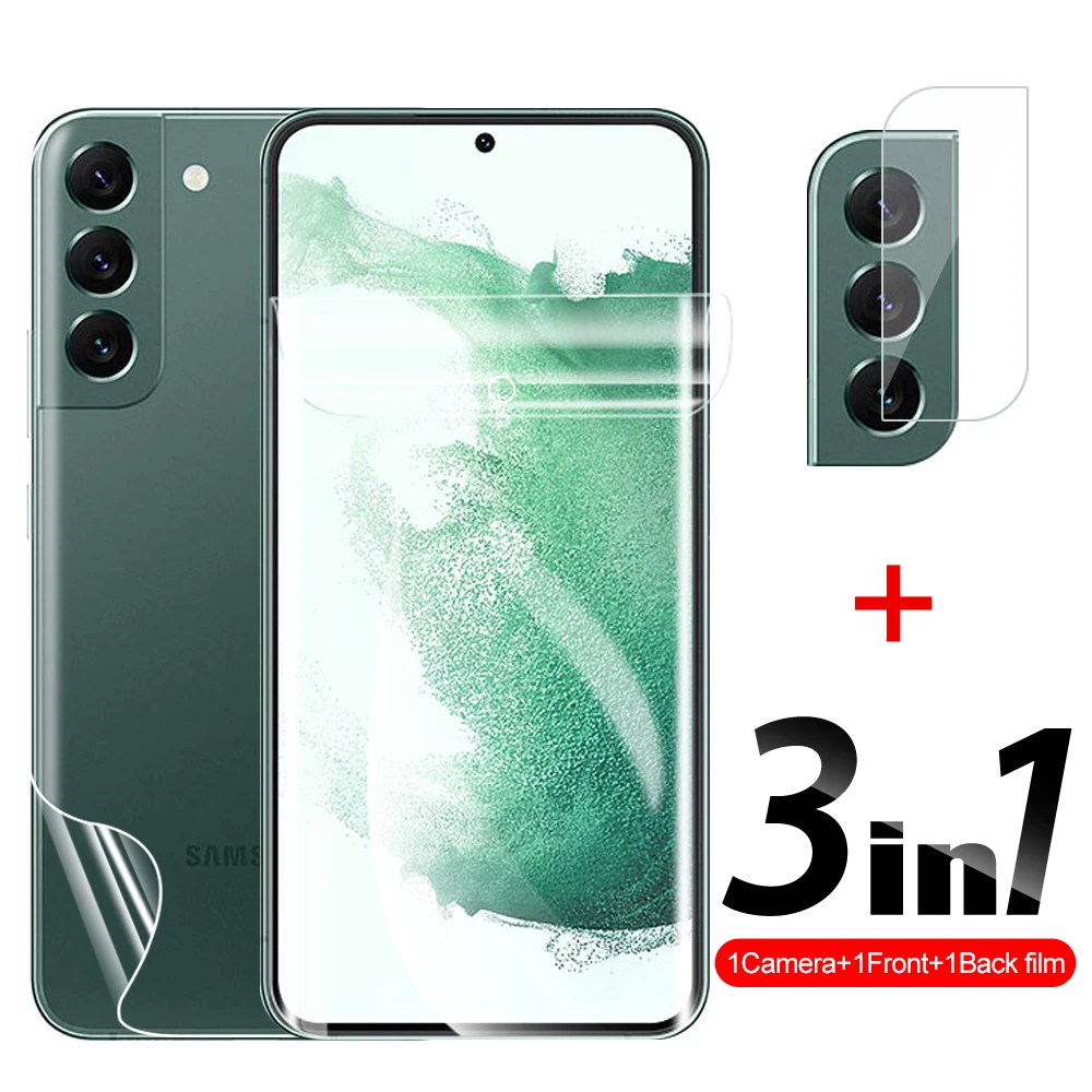 Гидрогелевая пленка для объектива 3 в 1 для Samsung Galaxy S22Plus, S22Ultra, S22, 5G Plus, ультратонкая Защитная пленка для экрана 6,6 дюйма, SM-S906B
Гидрогелевая пленка для объектива 3 в 1 для Samsung Galaxy S22Plus, S22Ultra, S22, 5G Plus, ультратонкая Защитная пленка для экрана 6,6 дюйма, SM-S906B