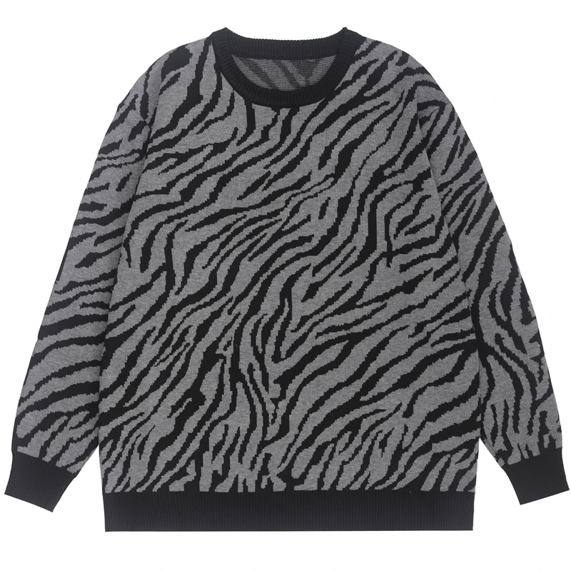 Korean Fashion Women Sweater Jacket Ins Retro Couple Leopard-print Knitted Tops Thick Casual Loose Round Neck Streetwear Outwear
Korean Fashion Women Sweater Jacket Ins Retro Couple Leopard-print Knitted Tops Thick Casual Loose Round Neck Streetwear Outwear