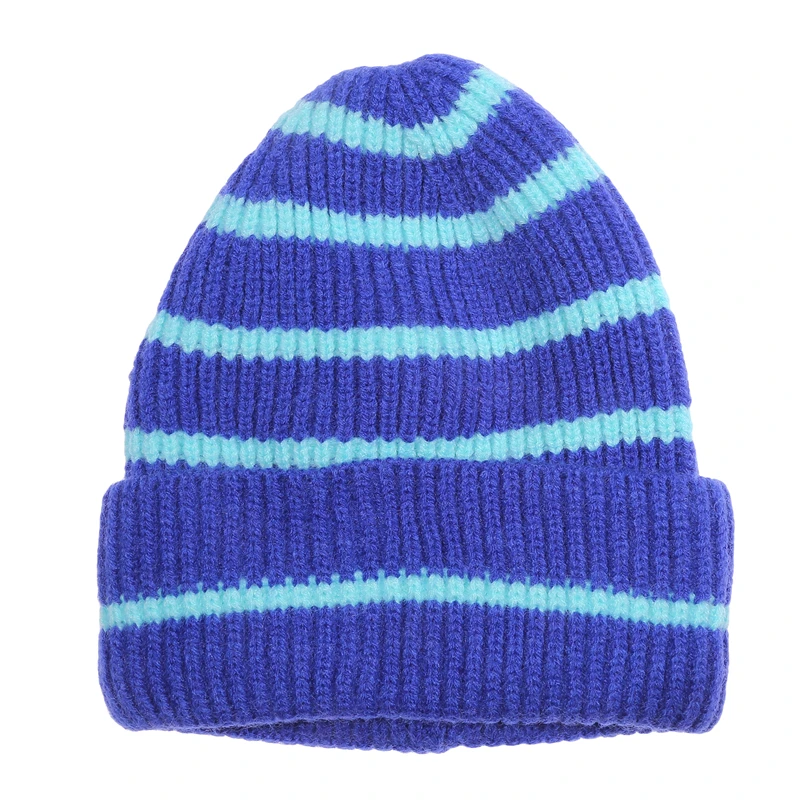 Girls' Warm Simple Stripe Knited Striped Caps Female Fine Cute Student Fashion Winter Decal Knitted Hats Skiing Cap For Women
Girls' Warm Simple Stripe Knited Striped Caps Female Fine Cute Student Fashion Winter Decal Knitted Hats Skiing Cap For Women