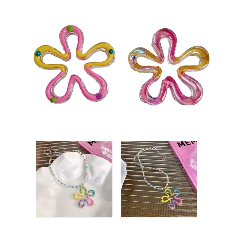 Colorful Hollow Flower Charm Pendant DIY Accessories Necklaces Earring Jewelry T8DE
Colorful Hollow Flower Charm Pendant DIY Accessories Necklaces Earring Jewelry T8DE