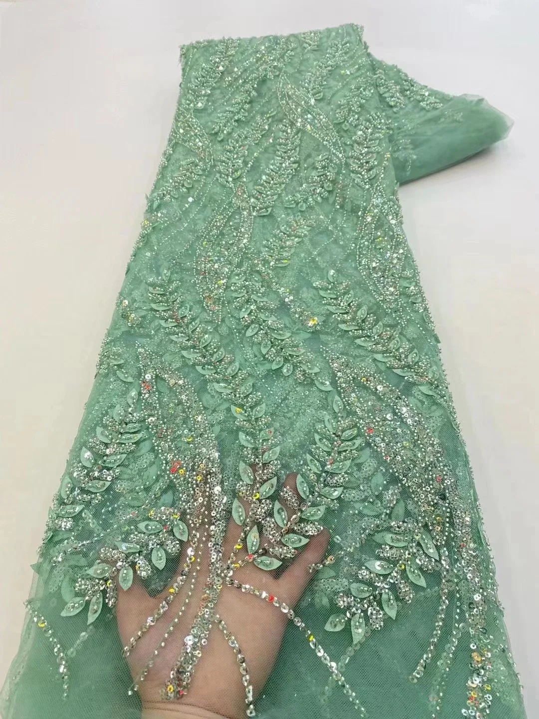 African Lace Fabric 2023 Embroidered Sequins Nigerian Wedding Lace Fabric High Quality French Tulle Lace Fabric Beads
African Lace Fabric 2023 Embroidered Sequins Nigerian Wedding Lace Fabric High Quality French Tulle Lace Fabric Beads