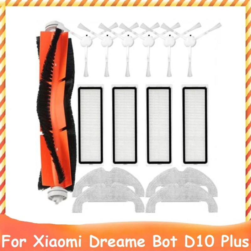 Hot 15Pcs For Xiaomi Dreame Bot D10 Plus RLS3D Robot Washable HEPA Filter Mop Cloth Main Side Brush
Hot 15Pcs For Xiaomi Dreame Bot D10 Plus RLS3D Robot Washable HEPA Filter Mop Cloth Main Side Brush
