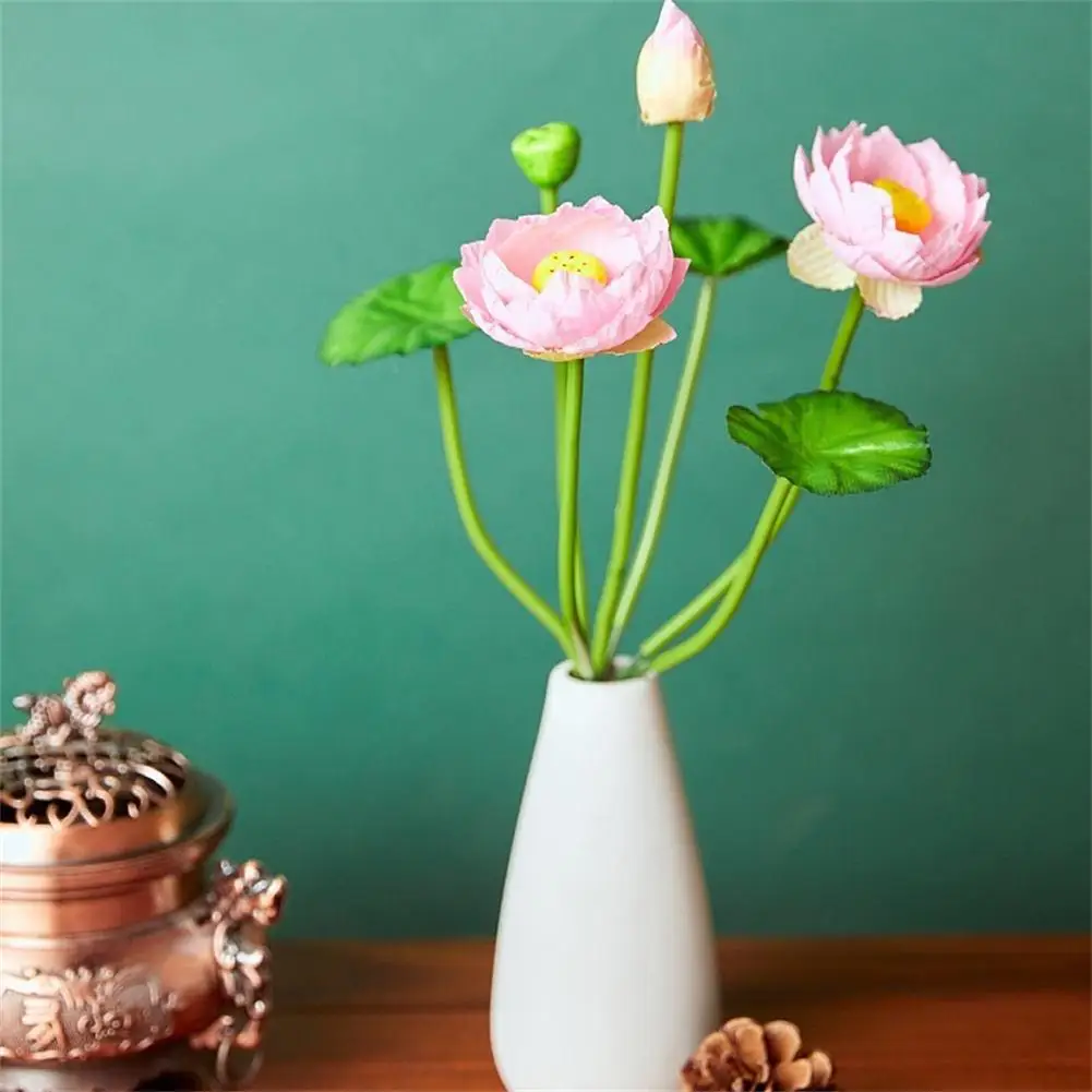 Simulated Lotus Simulated Flowers 30cm Home Decor Light Pink Purple Silk Flower Simulated Lotus Flowers Office
Simulated Lotus Simulated Flowers 30cm Home Decor Light Pink Purple Silk Flower Simulated Lotus Flowers Office