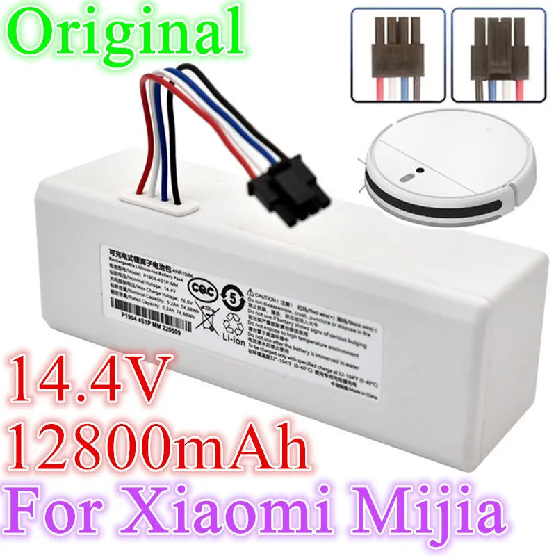original 14.4V 128.0Ah Li-Ion Rechargeable Battery for mijia 1c stytj01zhm robot vacuum mop cleaner accessories parts
original 14.4V 128.0Ah Li-Ion Rechargeable Battery for mijia 1c stytj01zhm robot vacuum mop cleaner accessories parts