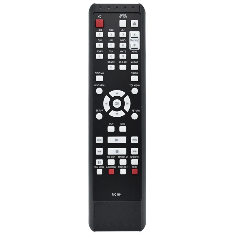 Replacement NC184UH NC184 Remote Control Player No Battery Media Player for SANYO DVD VCR Recorder FWZV475E FWZV475
Replacement NC184UH NC184 Remote Control Player No Battery Media Player for SANYO DVD VCR Recorder FWZV475E FWZV475