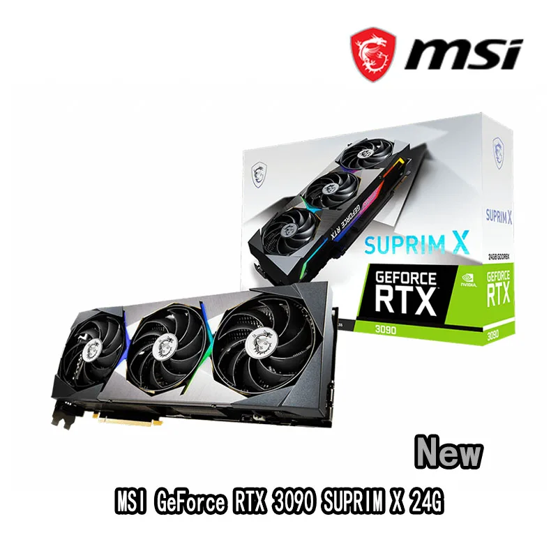 

Видеокарта MSI GeForce RTX 3080 TI 3090 GAMING Z TRIO SUPRIM VENTUS 12 Гб 24 ГБ 384 бит GDDR6X графическая карта RTX3080TI LHR Новинка