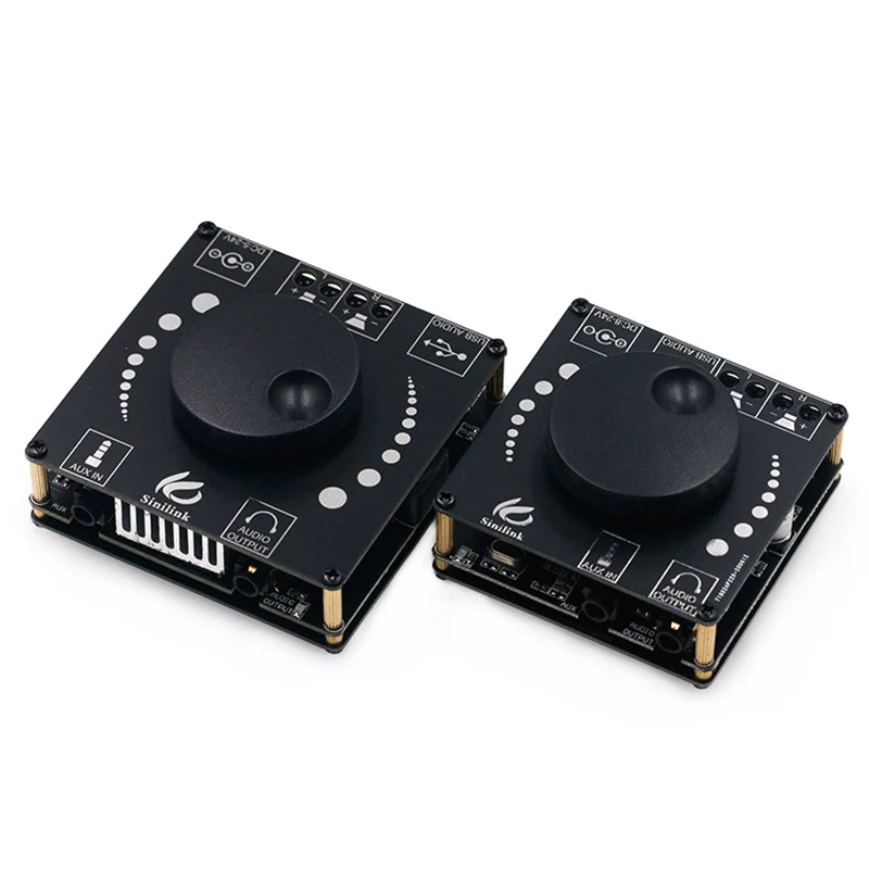 50Wx2 Stereo Bluetooth Digital Power Amplifier Board 12V/24V2.0 Dual Channel Knob Volume Adjustment Switch APP
50Wx2 Stereo Bluetooth Digital Power Amplifier Board 12V/24V2.0 Dual Channel Knob Volume Adjustment Switch APP