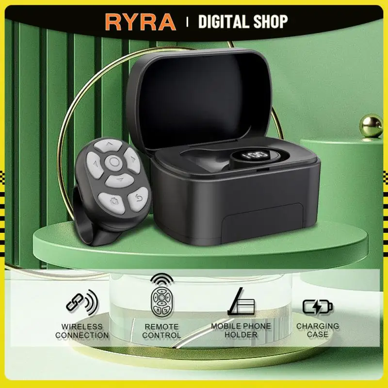 RYRA Bluetooth Fingertip Controller Page Flipping For Short Video Mobile Phone Charging Chamber Remote Control Ring Controller
RYRA Bluetooth Fingertip Controller Page Flipping For Short Video Mobile Phone Charging Chamber Remote Control Ring Controller