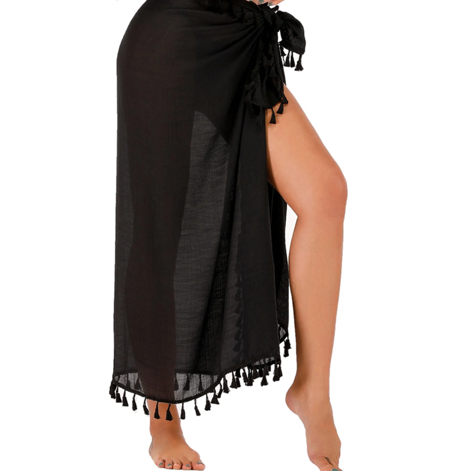 Summer Cotton Blend Casual Pareo Soft Long Skirt With Tassels Scarf Swimwear Cover Ups Sexy Women Beach Sarong Fashion
Summer Cotton Blend Casual Pareo Soft Long Skirt With Tassels Scarf Swimwear Cover Ups Sexy Women Beach Sarong Fashion