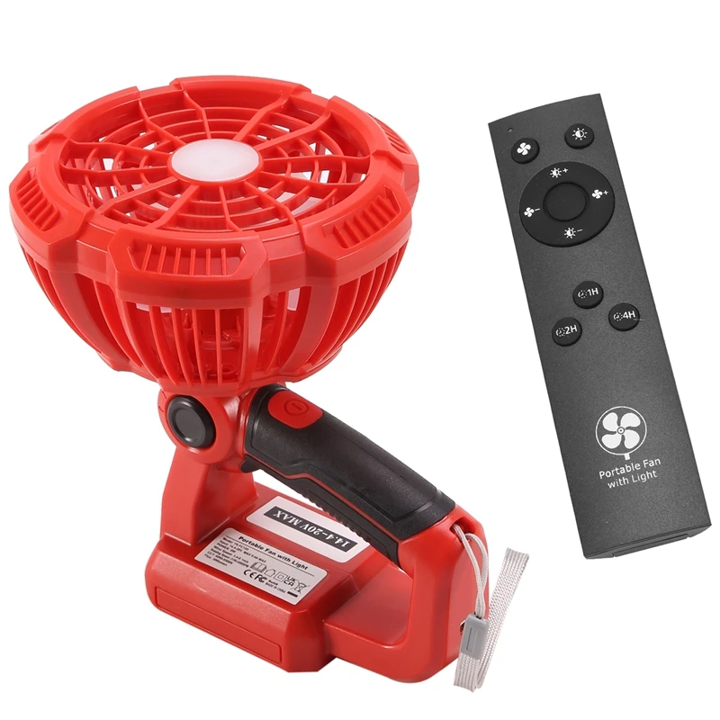 Camping Outdoor Fan For Makita For Dewalt For For Craftsman 14.4-20V Li-Ion Battery
Camping Outdoor Fan For Makita For Dewalt For For Craftsman 14.4-20V Li-Ion Battery