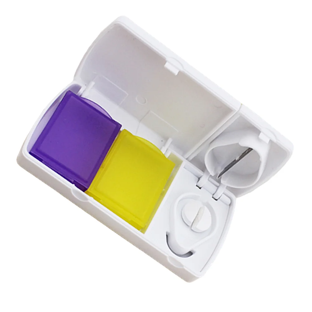 Tablets Dispenser Storage Container Square Stand Vitamin Travel Container Vitamin Splitter
Tablets Dispenser Storage Container Square Stand Vitamin Travel Container Vitamin Splitter