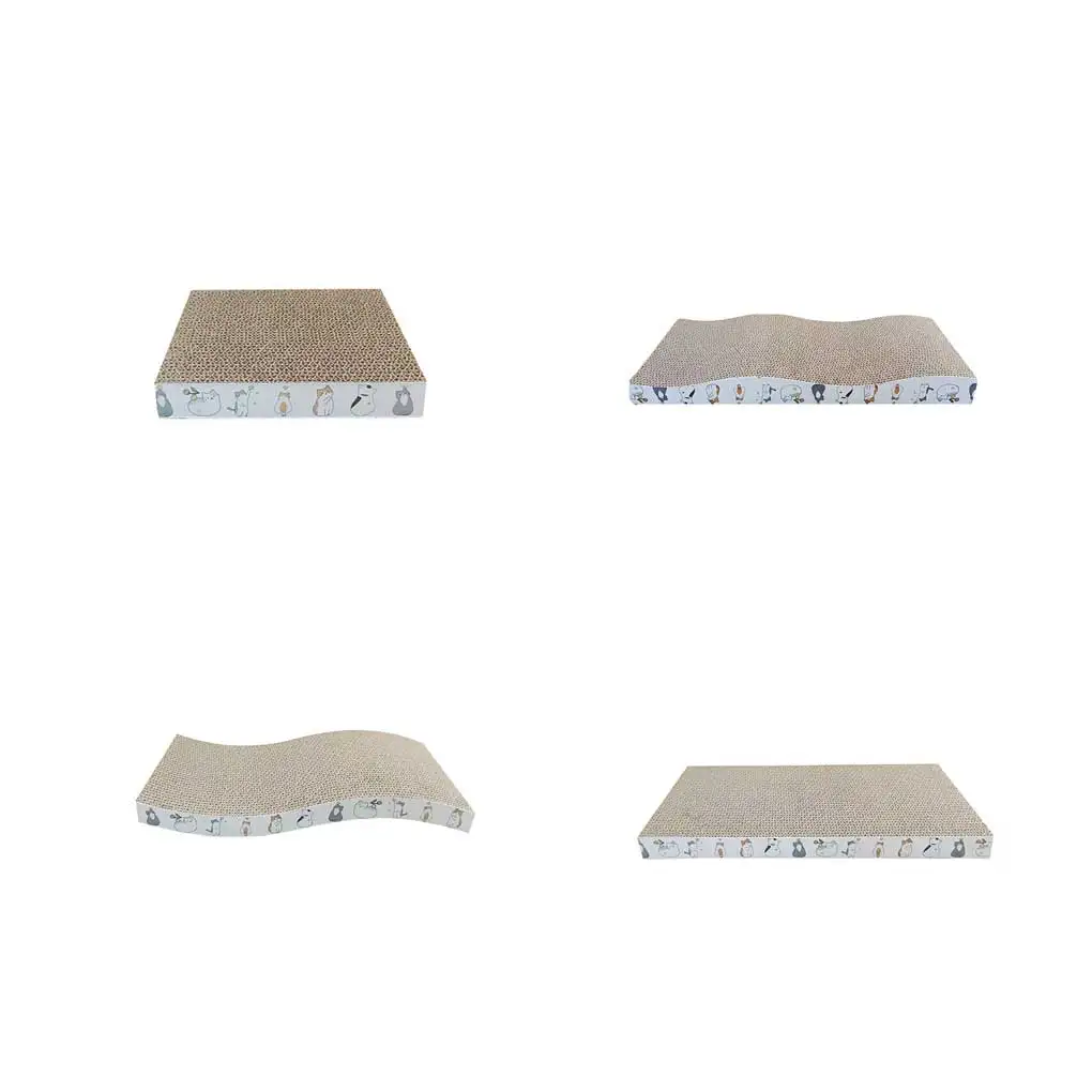 2 Pieces Pet Cardboard Scratcher Grinding Claw Nail Scratching Board Entertainment Supply for Household Dormitory Square
2 Pieces Pet Cardboard Scratcher Grinding Claw Nail Scratching Board Entertainment Supply for Household Dormitory Square