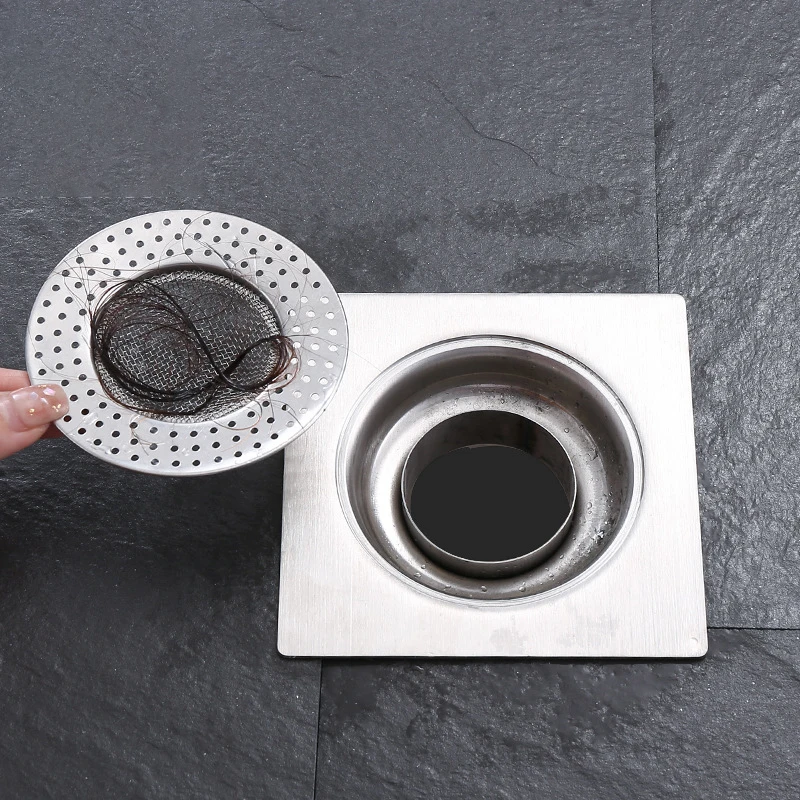 5PCS Stainless Steel Bathroom Floor Drain Strainer Anti Hair Clogging Gods Kitchen Bathroom Sewer Anti Blocking Strainer
5PCS Stainless Steel Bathroom Floor Drain Strainer Anti Hair Clogging Gods Kitchen Bathroom Sewer Anti Blocking Strainer