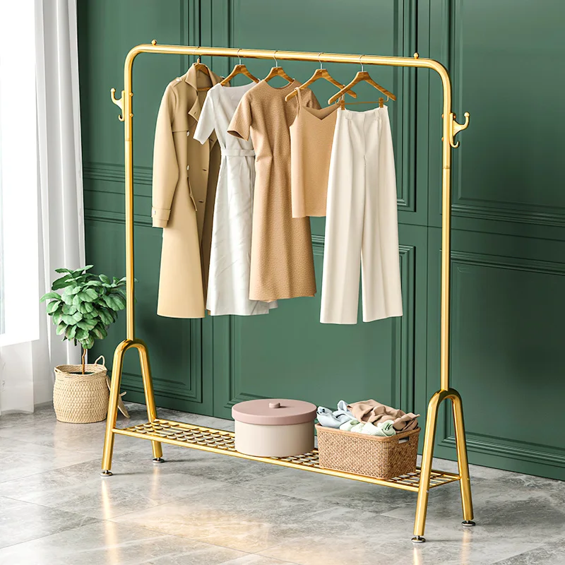 Golden Metal Clothes Rack Hanging Clothes Boutique Aesthetic Minimalist Clothes Rack Bedroom Place Saving Kledingrek Furniture
Golden Metal Clothes Rack Hanging Clothes Boutique Aesthetic Minimalist Clothes Rack Bedroom Place Saving Kledingrek Furniture