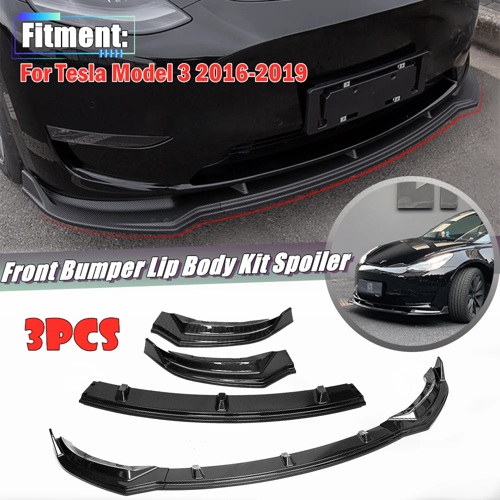 Дефлектор губ для переднего бампера автомобиля, 3 шт., комплект губ для тела, сплиттер для спойлера, диффузор, Защитная пленка для Tesla Model 3 ...
Дефлектор губ для переднего бампера автомобиля, 3 шт., комплект губ для тела, сплиттер для спойлера, диффузор, Защитная пленка для Tesla Model 3 ...