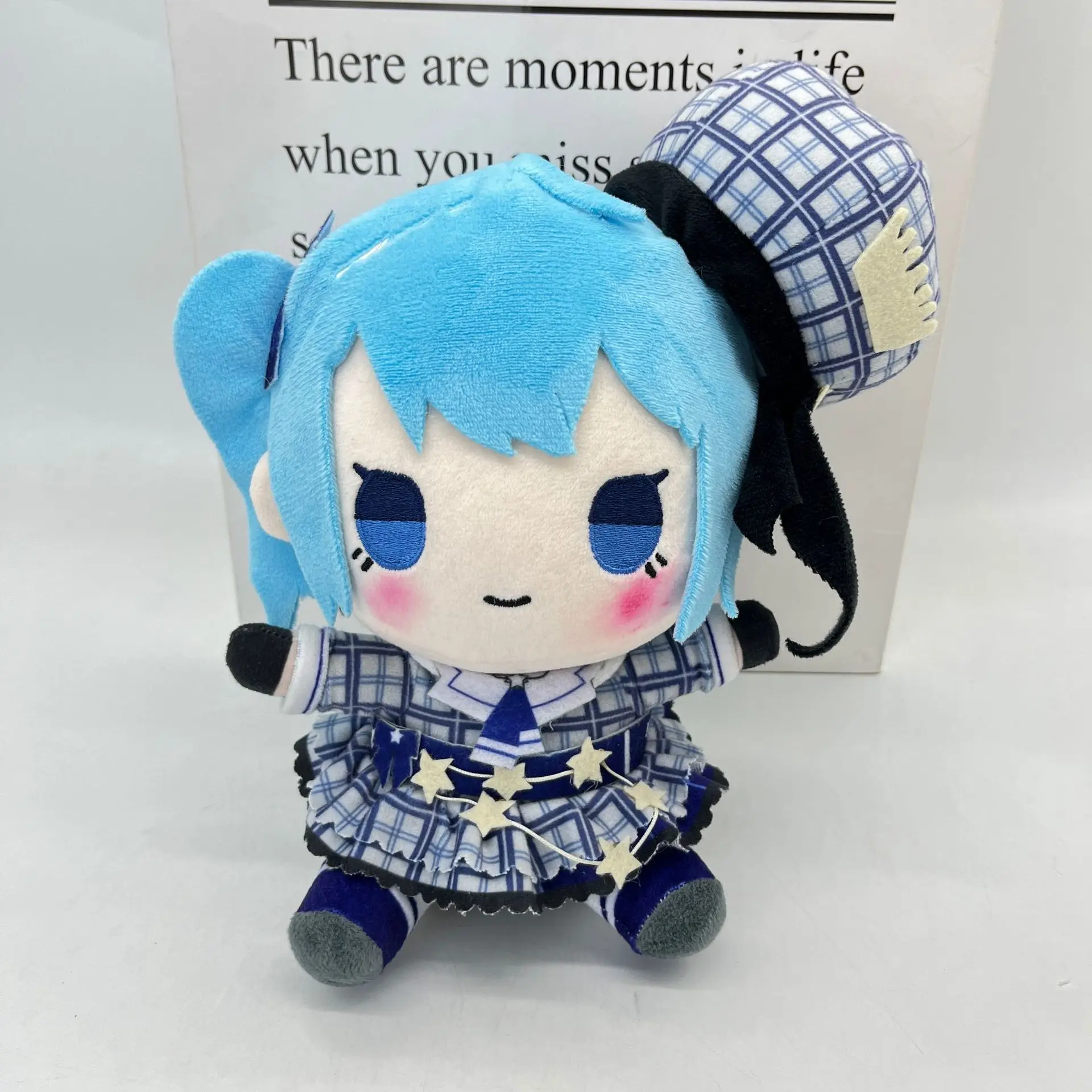 Hololive Hoshimachi Suisei Plush Peripherals Star Street Comets Doll Cute Cartoon Cotton Doll kawaii Room Decor Christmas Gift
Hololive Hoshimachi Suisei Plush Peripherals Star Street Comets Doll Cute Cartoon Cotton Doll kawaii Room Decor Christmas Gift