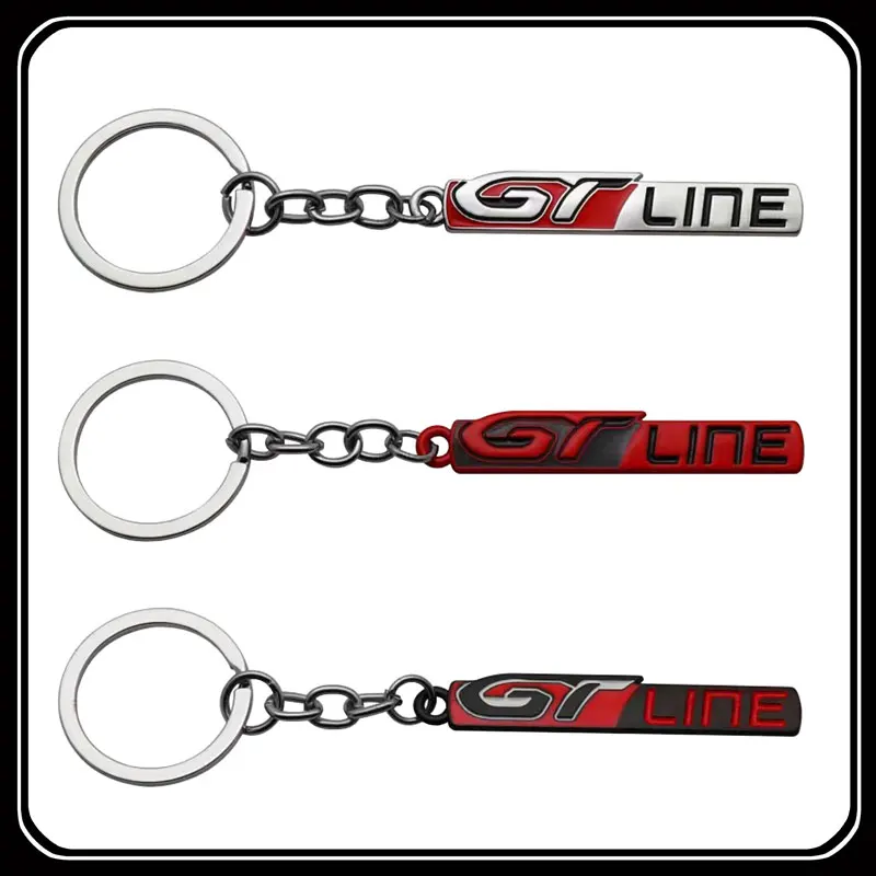 GT Line Style Metal Car Key Ring Decorative Key Chain For Kia Ace K2 K3 K4 K5 K7 Sportage RIO Peugeot 3008 208 5008
GT Line Style Metal Car Key Ring Decorative Key Chain For Kia Ace K2 K3 K4 K5 K7 Sportage RIO Peugeot 3008 208 5008