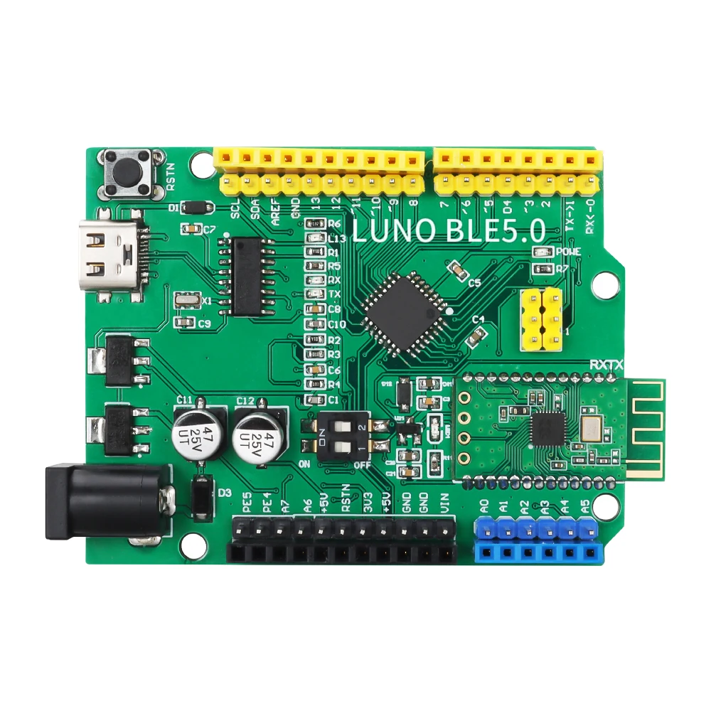 LGT8F328P Chip Bluetooth Module 5.0 Development Board Smart Electronic PCB For Arduino UNO Compatible ATMEGA328P IDE 
LGT8F328P Chip Bluetooth Module 5.0 Development Board Smart Electronic PCB For Arduino UNO Compatible ATMEGA328P IDE