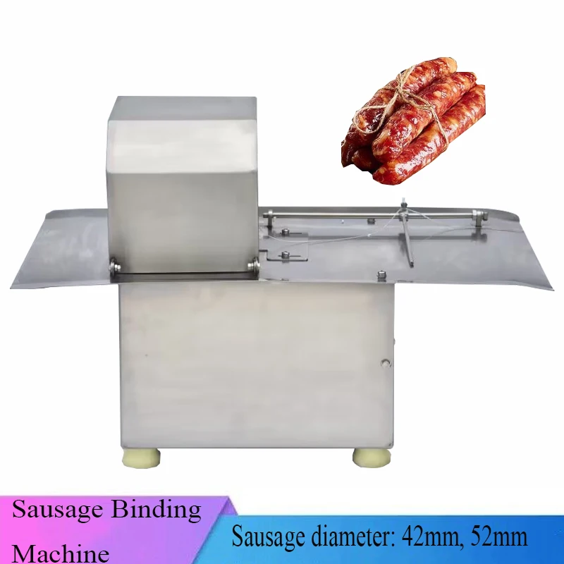 

Kitchen Appliance Hand Sausage Binding Tying Machine Hot Dog Knotting Winding Linker Binder Ham Twisting Machinery Of Food