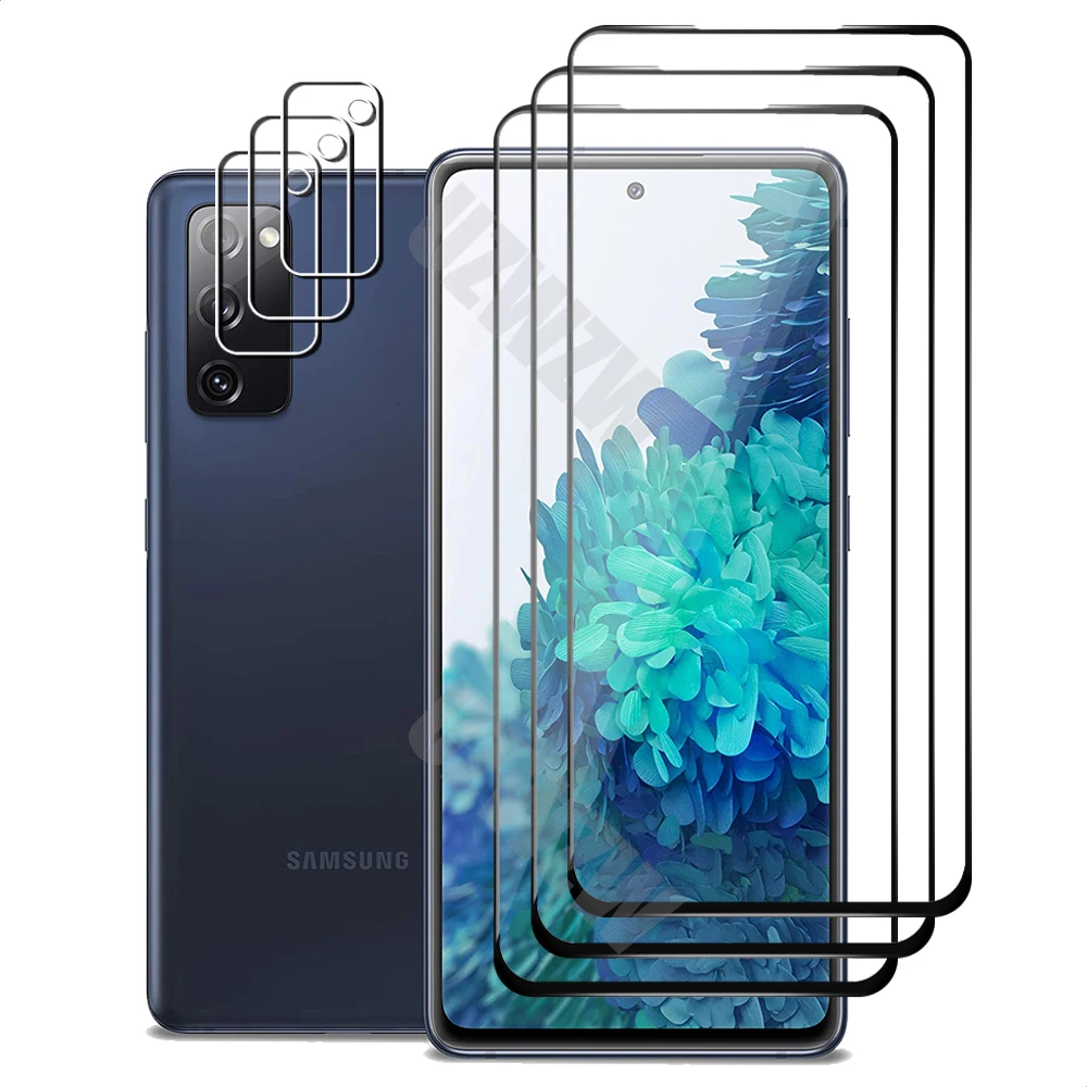 (3 + 3) для Samsung Galaxy S20 FE 5G / 4G (3 шт.) полное покрытие закаленное стекло Защита для экрана и 3 шт. Защитная пленка для объектива камеры
(3 + 3) для Samsung Galaxy S20 FE 5G / 4G (3 шт.) полное покрытие закаленное стекло Защита для экрана и 3 шт. Защитная пленка для объектива камеры