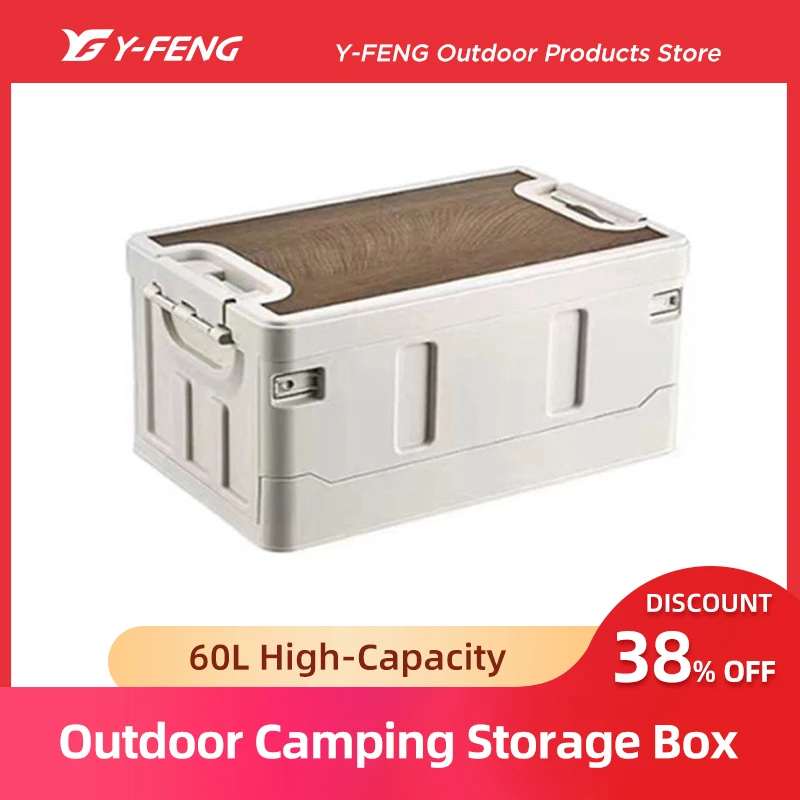 60L High-Capacity Outdoor Camping Storage Box Extra Large Folding, Household Wooden Lid Car Trunk Plastic Durable Wear-Resistant
60L High-Capacity Outdoor Camping Storage Box Extra Large Folding, Household Wooden Lid Car Trunk Plastic Durable Wear-Resistant