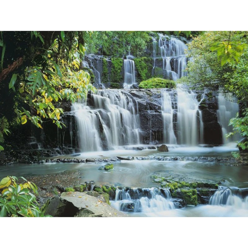 Набор для алмазной вышивки Стразы 5D «сделай сам», Набор для вышивки крестиком с каскадом, мозаичное украшение D20 
Набор для алмазной вышивки Стразы 5D «сделай сам», Набор для вышивки крестиком с каскадом, мозаичное украшение D20