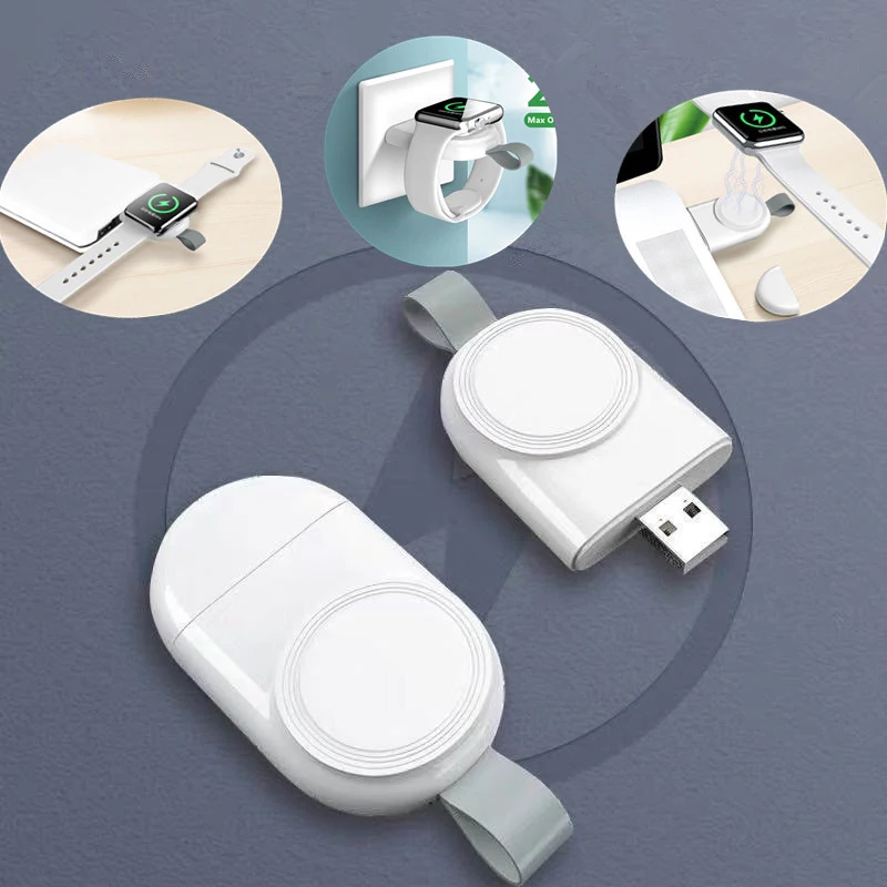 Portable Wireless Charger for IWatch 7 6 SE 5 4 Charging Dock Station USB Charger Cable for Apple Watch Series 7 6 5 4 3 2 1
Portable Wireless Charger for IWatch 7 6 SE 5 4 Charging Dock Station USB Charger Cable for Apple Watch Series 7 6 5 4 3 2 1