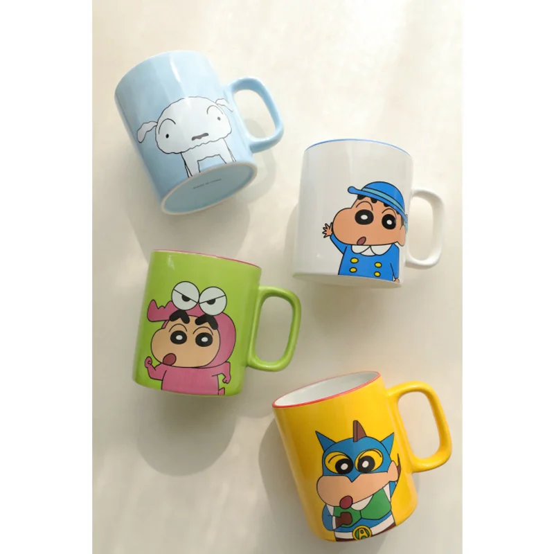 A Box of 4 Original Korean Crayon Shin-Chan Children Ceramic Mug Cartoon Kawaii Anime Collection Plush Toy for Kid Birthday Gift 
A Box of 4 Original Korean Crayon Shin-Chan Children Ceramic Mug Cartoon Kawaii Anime Collection Plush Toy for Kid Birthday Gift