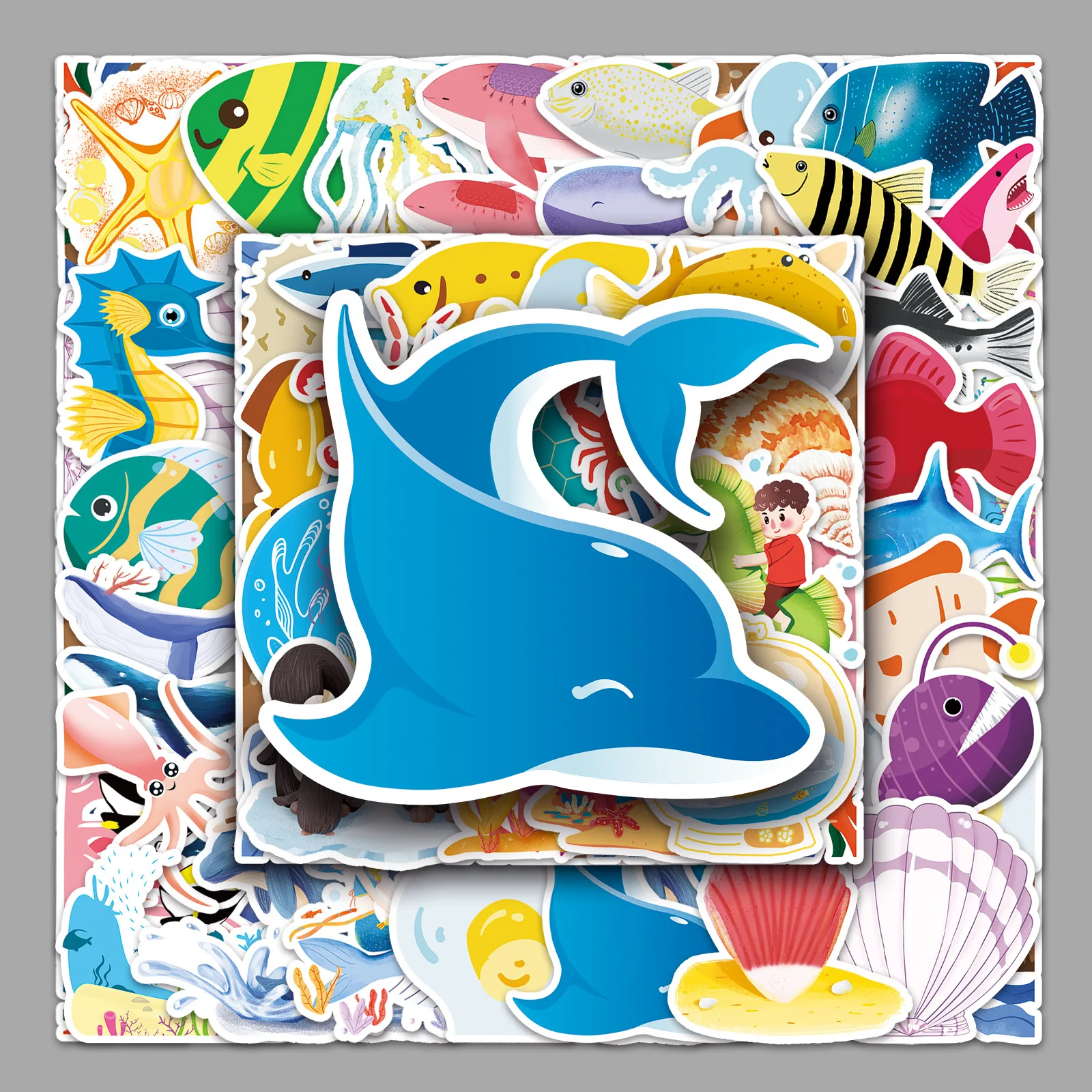50PCS Marine Life Cartoon Graffiti Sticker DIY Water Cup Suitcase Computer Notebook Helmet Guitar Car Waterproof Sticker
50PCS Marine Life Cartoon Graffiti Sticker DIY Water Cup Suitcase Computer Notebook Helmet Guitar Car Waterproof Sticker