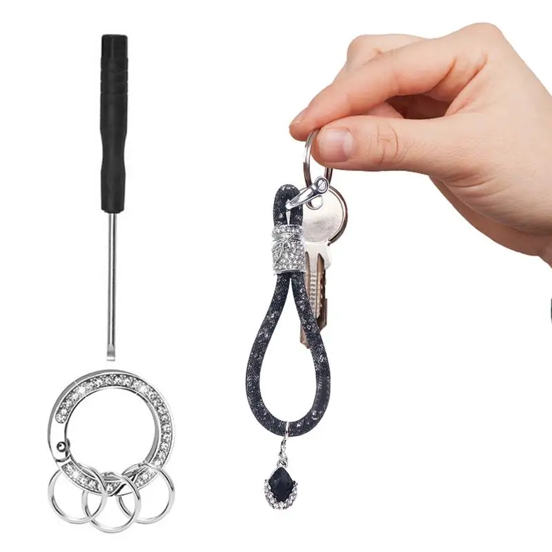 Bling Crystal Car Key Chain Bling Diamond Rhinestone Car Keychains For Women Stylish Keychain Accessories 4.7x0.3 Inch
Bling Crystal Car Key Chain Bling Diamond Rhinestone Car Keychains For Women Stylish Keychain Accessories 4.7x0.3 Inch