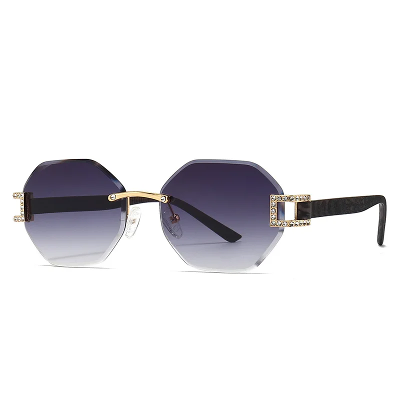 Rimless Diamond Sunglasses Women Oval Shapes Sun Glasses Ladies Luxury Brand Designer Eyeglasses Rhinestones
Rimless Diamond Sunglasses Women Oval Shapes Sun Glasses Ladies Luxury Brand Designer Eyeglasses Rhinestones