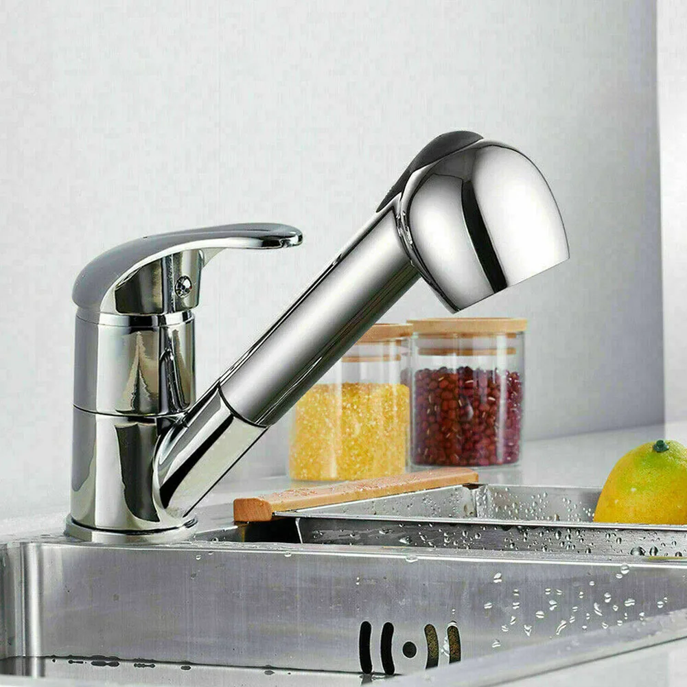 Brass Spout With Pull Out Sprayer Easy Install Home Mixer Tap Kitchen Faucet Modern 360 Rotatable Bathroom Basin Sink
Brass Spout With Pull Out Sprayer Easy Install Home Mixer Tap Kitchen Faucet Modern 360 Rotatable Bathroom Basin Sink